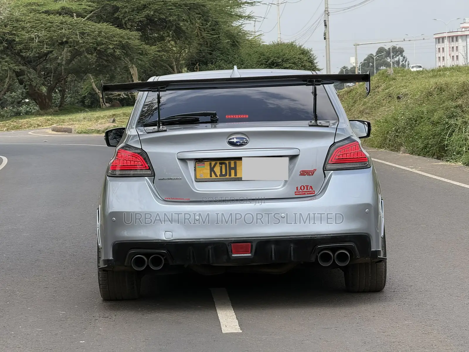 Subaru WRX STI 2015 Silver