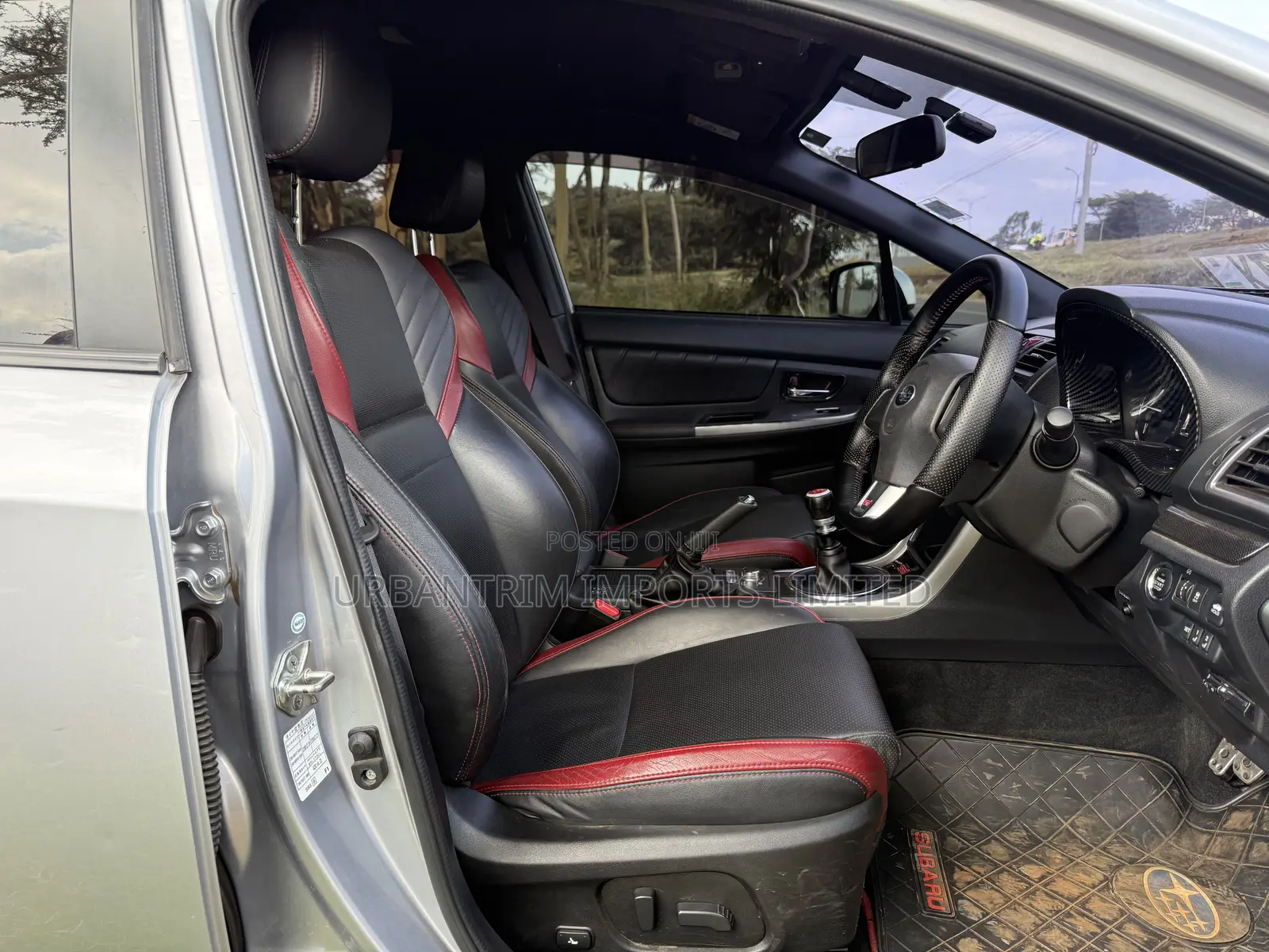 Subaru WRX STI 2015 Silver