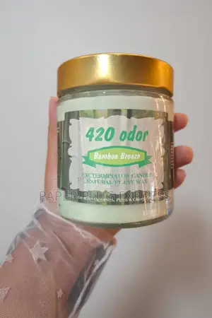 Smoke Odor Exterminator Candle - Bamboo Breeze