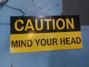 Caution Mind Your Head