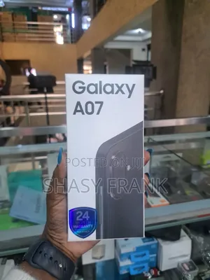 New Samsung Galaxy A07 128 GB Black