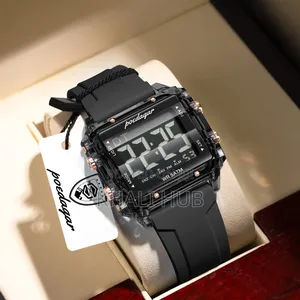 Poedagar Gents Watch E123 Alarm Watch
