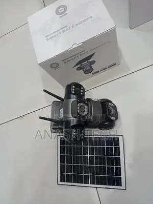 V380 Pro 20mp 4g PTZ Colored Night Vision Triple Lens Solar Camera