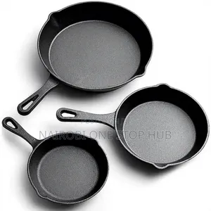 Cast Iron Skillet Pan Set