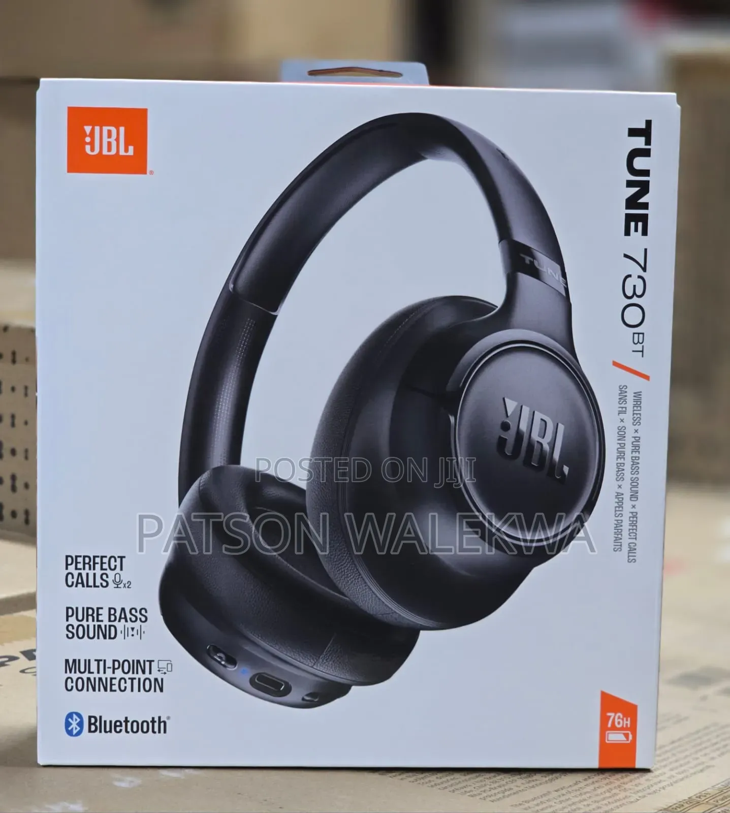 JBL Tune 730bt(Black Blue)