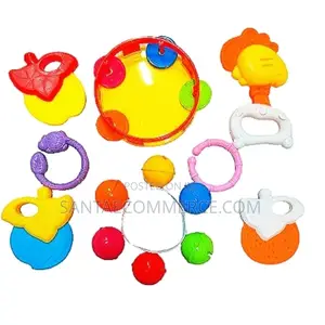Assorted Color Tambourine