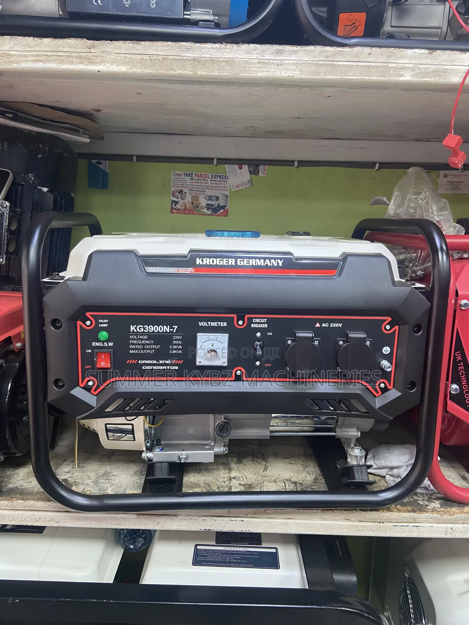 Kroger Germany Kg3900n-7 Gasoline Generator 8kva