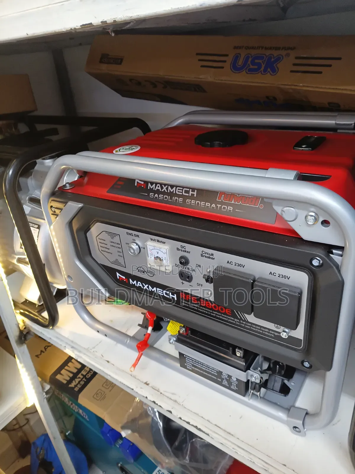 Maxmech RFS-3800e Gasoline Generator