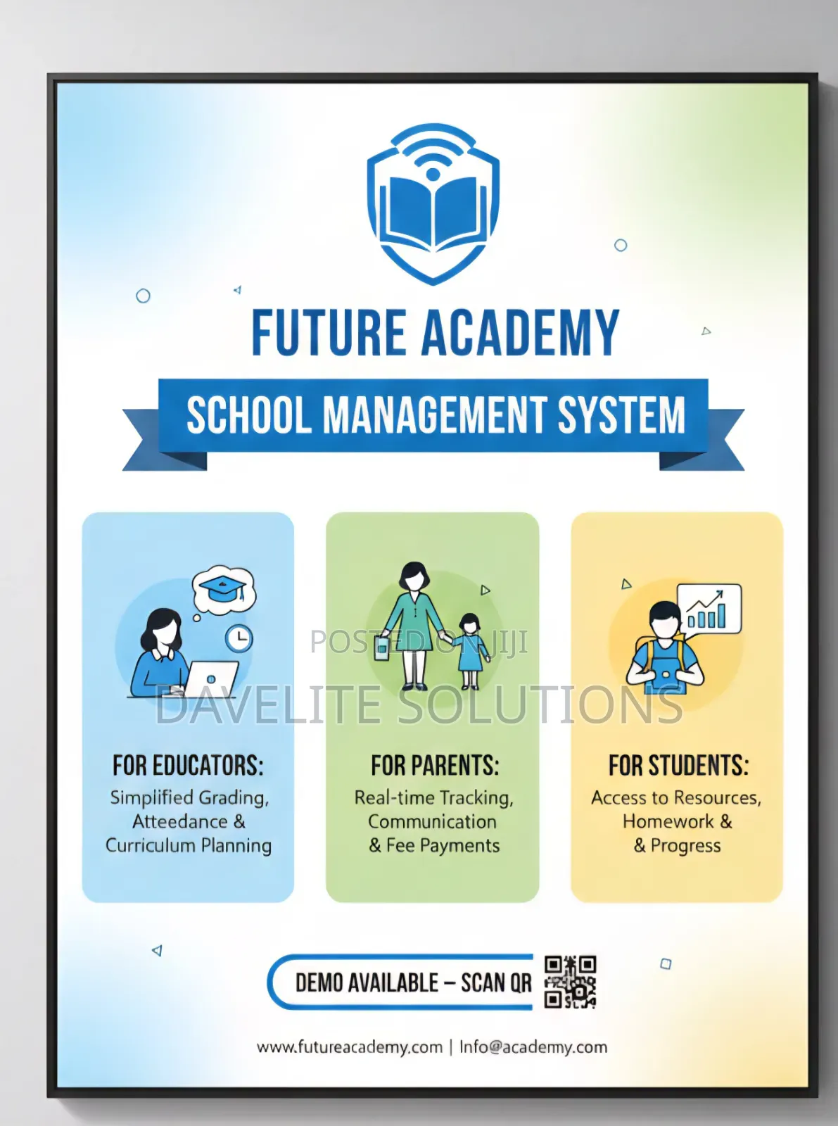 Complete Learning Management System (Lms), School Management System
