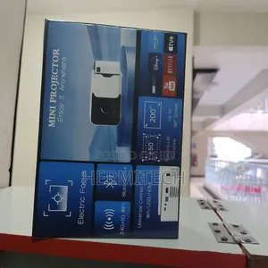Mini T6 Smart Android Projectors Resolution Wifi Bt Connection
