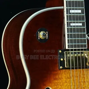 Professional 6-String Electric Jazz Guitar Hollow Body Archtop