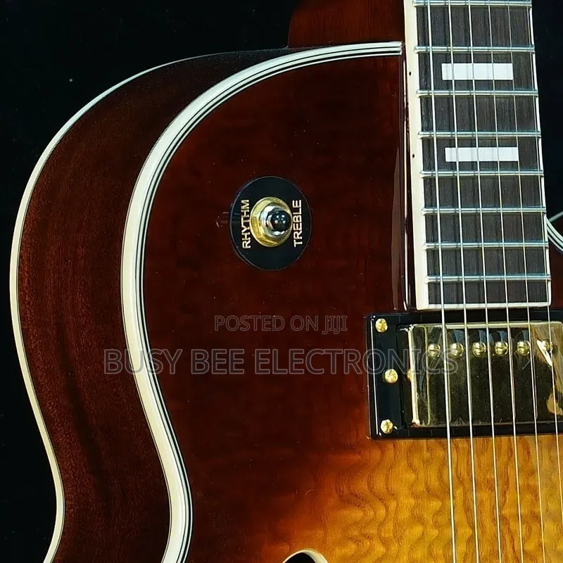 Professional 6-String Electric Jazz Guitar Hollow Body Archtop