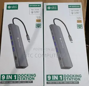 Lightwave 9 in 1 Docking Station