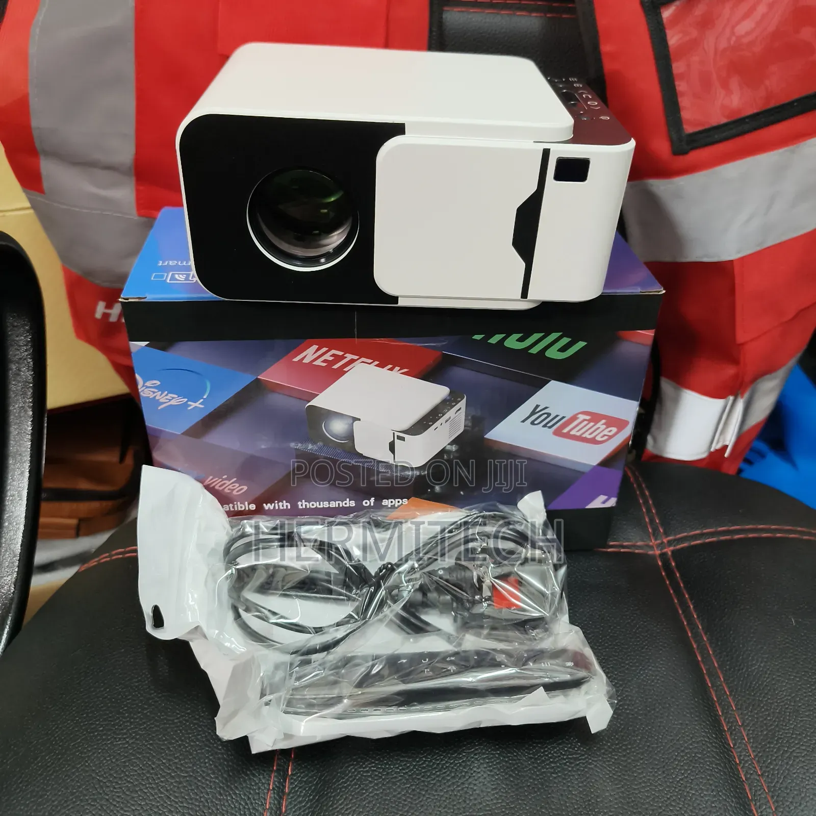 Smart Android Resolution Wifi Support Bt Connection T6 Projectors