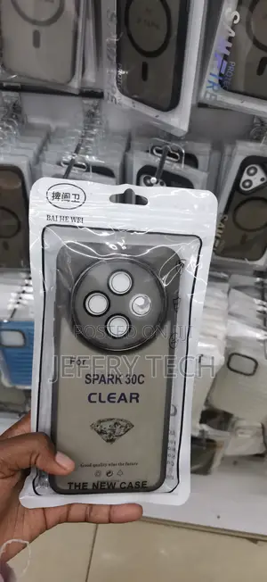 Tecno Spark 30c,Clear, Slim Phone Case