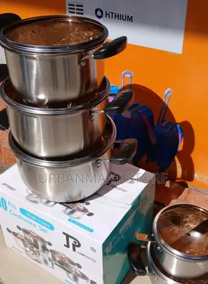 Jp Stainless Steel Sufuria Durable Cooking Pot