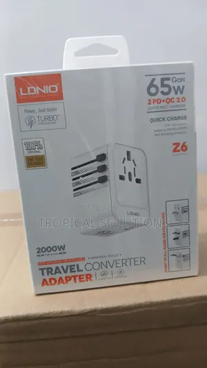 Ldnio Gan 65w Universal Adapter All in One 65w