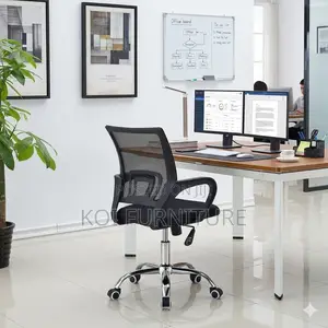 Office Chairs; Mesh Fabric 360 Swivel Home Office Chairs