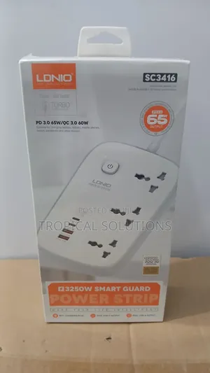 Ldnio Universal Socket With 3 Ac Outlets