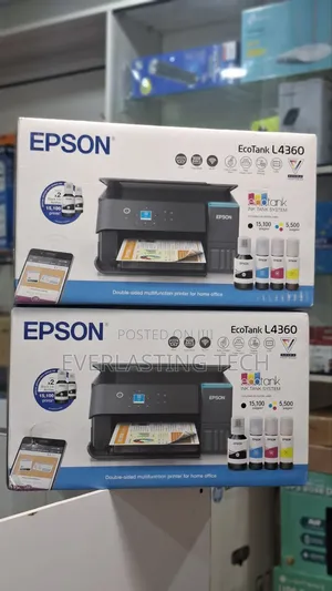 Epson Ecotank L4360 Multi-Function Wifi Color Ink Tank Printer