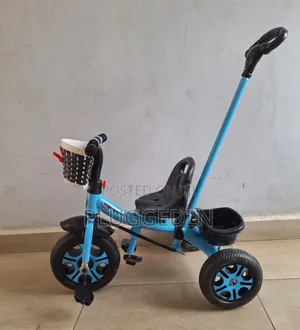 Tricycle With Push Handle