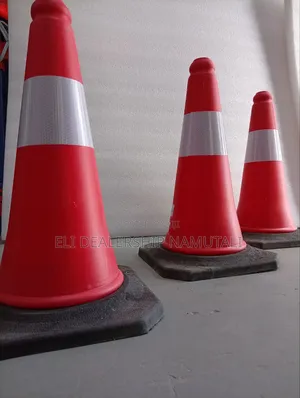 Industrial Safety Cone With Reflective Band 500mm