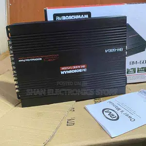 Upgraded Bm600.4 Multi-Channel Amplifier – Powerful Boschmann