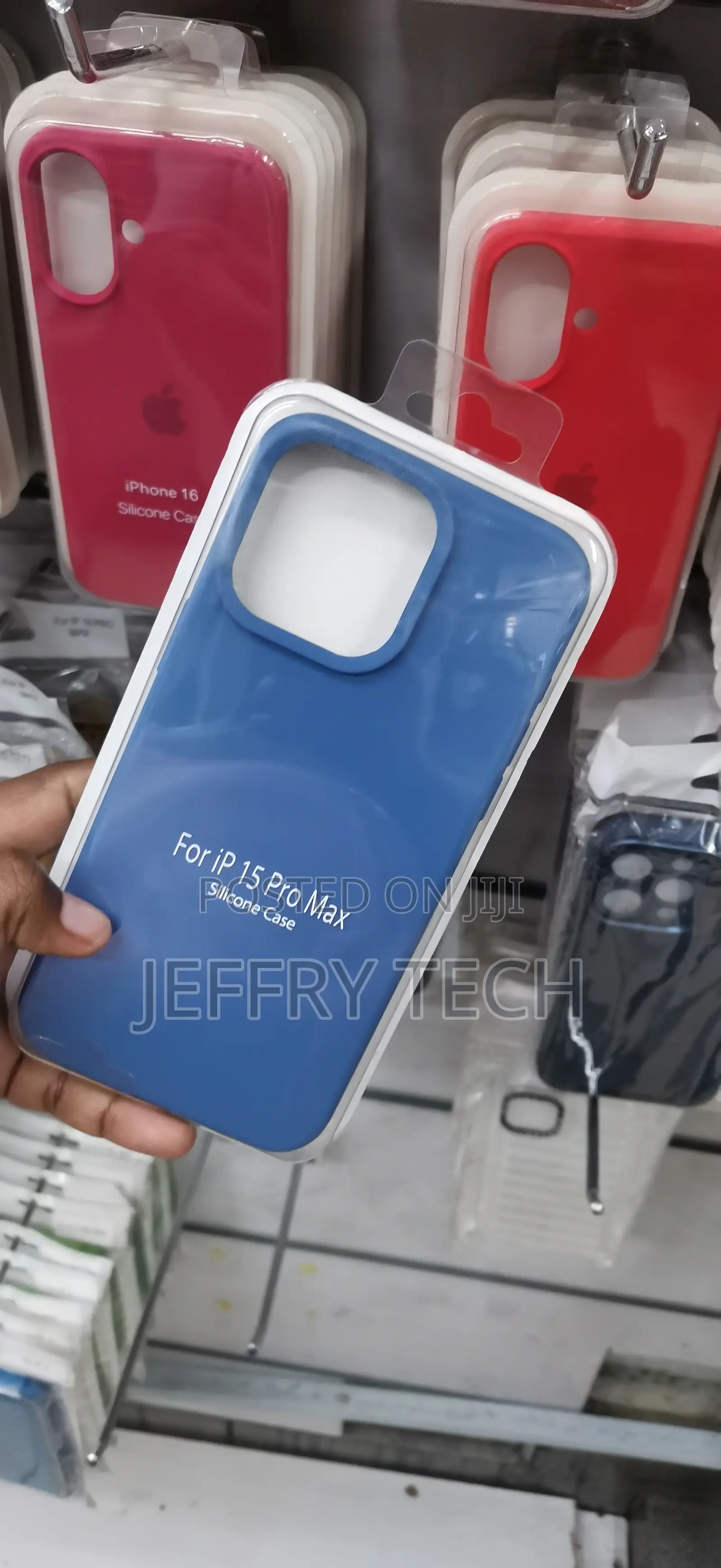 iPhone 15 Pro Max Lightweight Construction Cover-Blue.