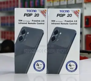 New Tecno Pop 20 128 GB Black