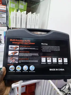 Portable Multi-Function Jump Starter Kit, With Air Compressor
