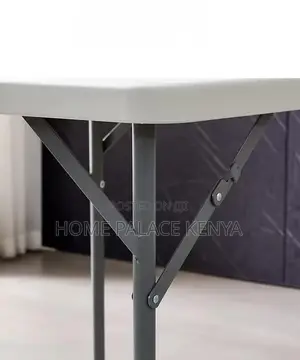 Outdoor Table: Foldable Plastic Square Party Table