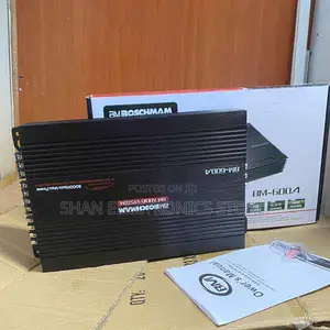 4-Channel Amp Adjustable Bm600 High-Powered Audio Performance
