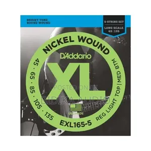 Quality
5 Strings Daddario Bass Guitar Strings