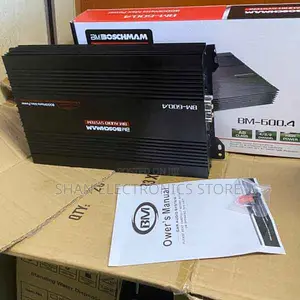 Adjustable Bass Bm600 High-Performance Amplifier–Dynamic Sound Without