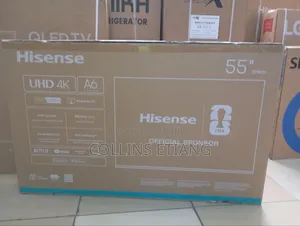 Hisense 55” 55a6 Inches Smart Uhd