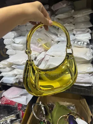Gold Handbag for Ladies