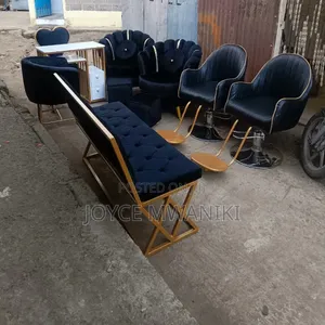 1 Manicure Set, 2 Pedicure Seats, 2 Salon Seats and a Waiting