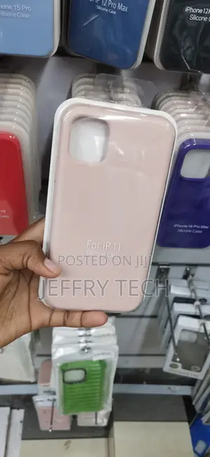iPhone 11 Pastel Pink Silicone Phone Case