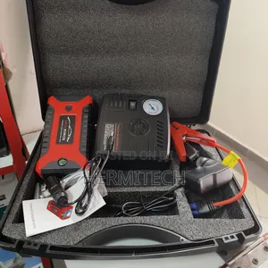 Jump Starter Kit 99800mah Battery+Compressor