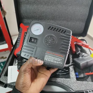 High Power Car Jump Starter 99800mah and Compressor