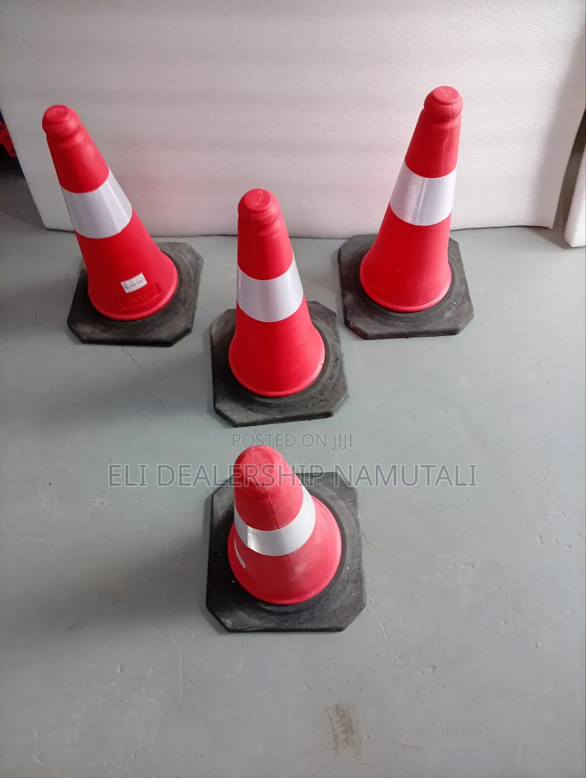Outdoor Reflective Safety Cone For Construction & Traffic Control