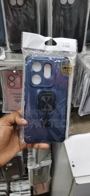 Vivo V60 5g Dual-Layer Hard Polycarbonate (Pc) Shell Cover