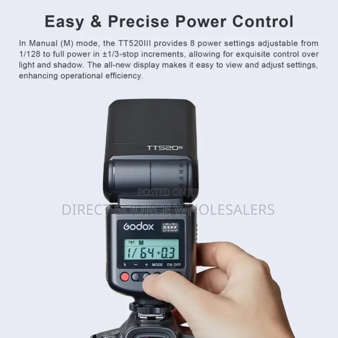Godox Tt520 Professional Camera Flash Speedlite