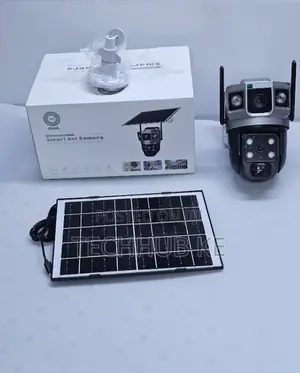 4g Dual Lens Solar CCTV Camera V380 With Sim Card Phone Monitoring