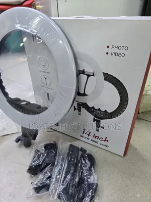 Jmary Fm-14r 14" Led Ring Light Complete Kit With Accessories Tripod