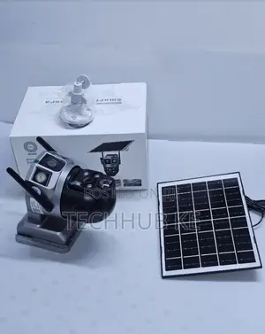 Outdoor 4g Solar CCTV Camera With Dual Lens Night Vision