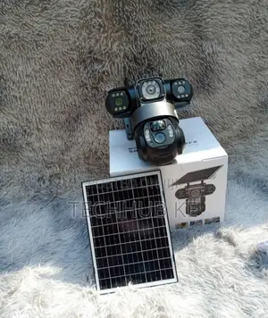 Smart 4g Solar Camera With Triple Lens Motion Detection