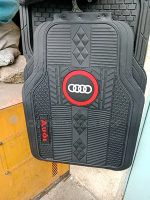 Car Interior Audi Branded Rubber Mats 5pc
