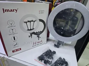 Jmary Fm-14r 14" Selfie Ring Light Complete Set With Stand Remote