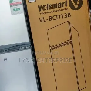 *Volsmart 138litres Double Door Refrigerator